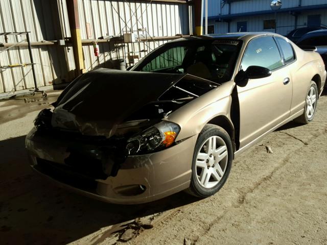 2G1WN151869241363 - 2006 CHEVROLET MONTE CARL GOLD photo 2