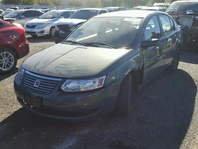 1G8AJ58F47Z203741 - 2007 SATURN ION LEVEL GREEN photo 2