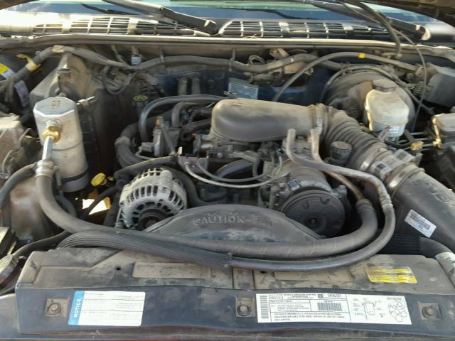 1GCCS19W628125058 - 2002 CHEVROLET S TRUCK S1 BLUE photo 7