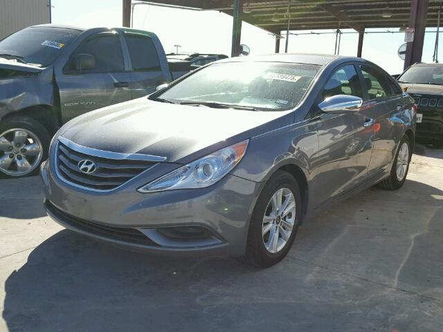 5NPEB4AC7DH698535 - 2013 HYUNDAI SONATA GLS GRAY photo 2