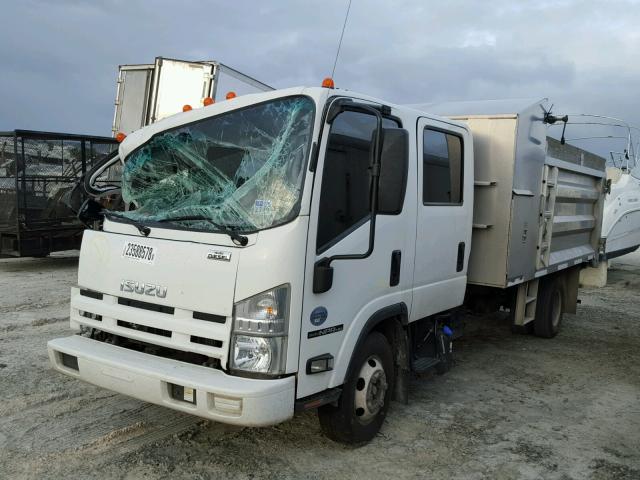 JALC4J160F7003554 - 2015 ISUZU NPR HD WHITE photo 2