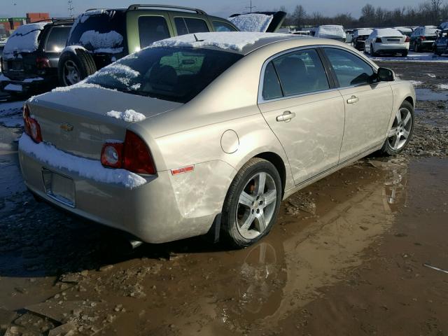 1G1ZD5E77BF367968 - 2011 CHEVROLET MALIBU 2LT GOLD photo 4