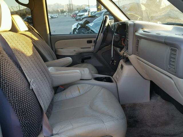 3GKEC16T31G253707 - 2001 GMC YUKON XL C GRAY photo 5