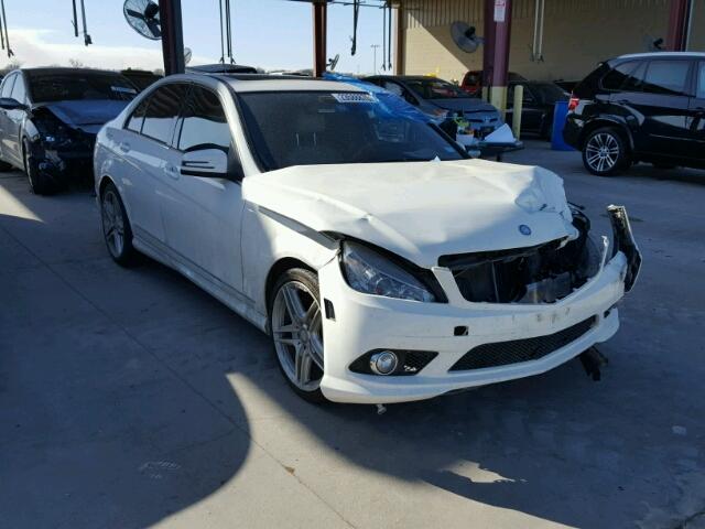 WDDGF5EB2AF375073 - 2010 MERCEDES-BENZ C 300 WHITE photo 1