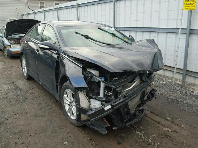 5NPEB4AC2EH891807 - 2014 HYUNDAI SONATA GLS BLACK photo 1