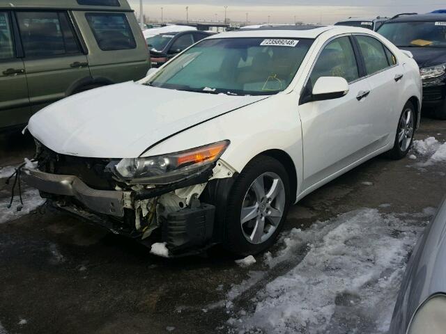 JH4CU2F48CC027231 - 2012 ACURA TSX WHITE photo 2