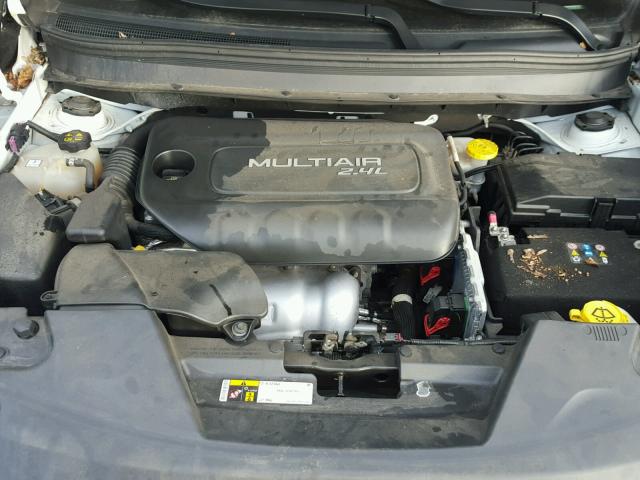 1C4PJMCB5EW146026 - 2014 JEEP CHEROKEE L WHITE photo 7