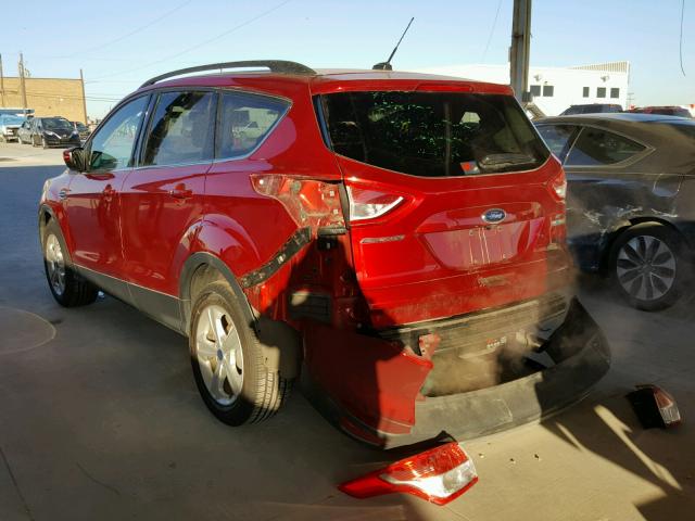 1FMCU0GX9EUD84876 - 2014 FORD ESCAPE SE RED photo 3