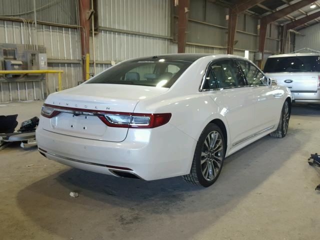 1LN6L9RP4H5607356 - 2017 LINCOLN CONTINENTA WHITE photo 4