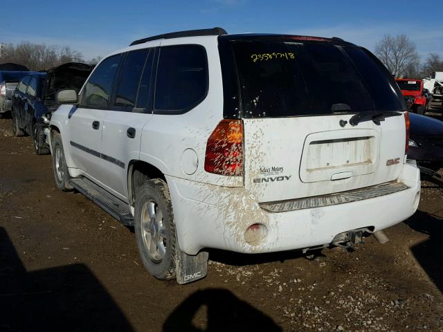 1GKDT13S972307925 - 2007 GMC ENVOY WHITE photo 3