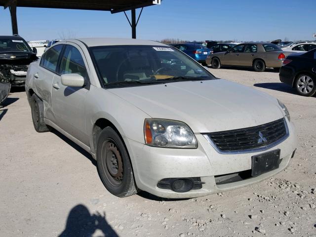 4A3AB36F99E007618 - 2009 MITSUBISHI GALANT ES WHITE photo 1