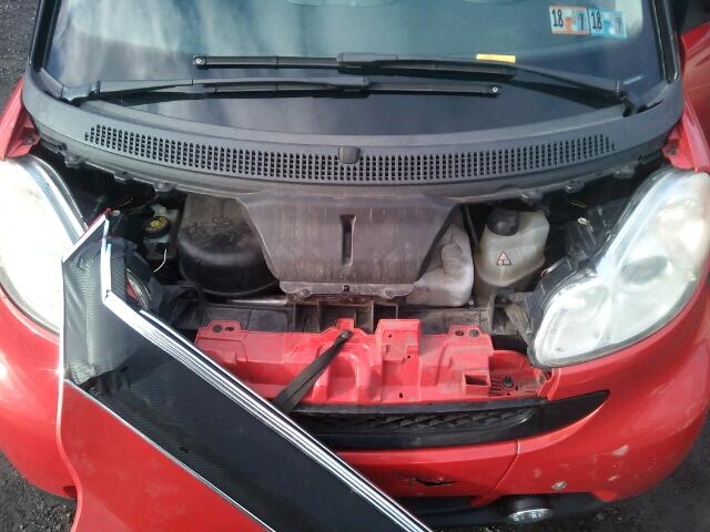 WMEEK31X18K140802 - 2008 SMART FORTWO PAS 红色 照片 7