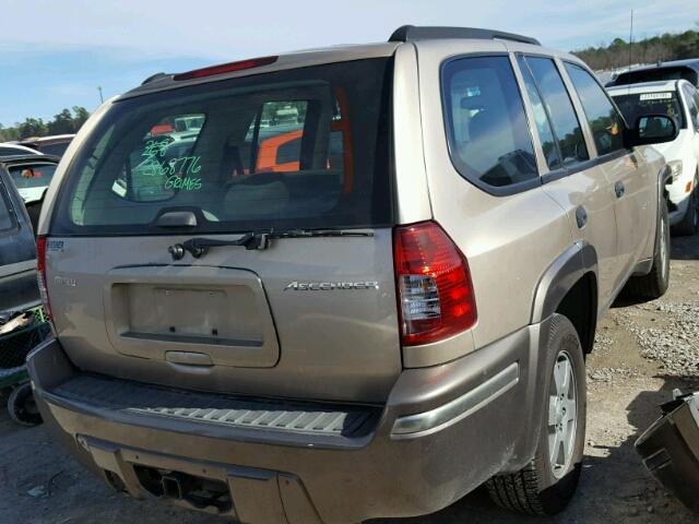 4NUDS13S852700475 - 2005 ISUZU ASCENDER S 棕色 照片 4