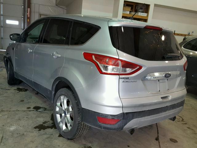 1FMCU9HX8DUA59878 - 2013 FORD ESCAPE SEL SILVER photo 3