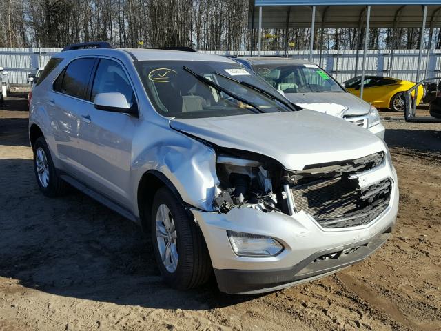 2GNFLFEK0G6335217 - 2016 CHEVROLET EQUINOX LT SILVER photo 1