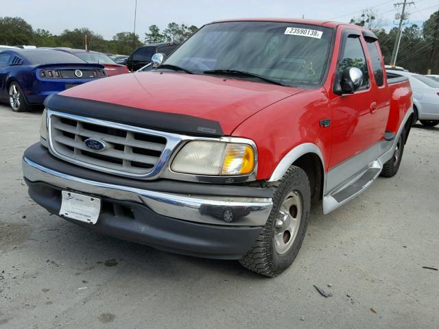 1FTZX0722YKA15559 - 2000 FORD F150 RED photo 2