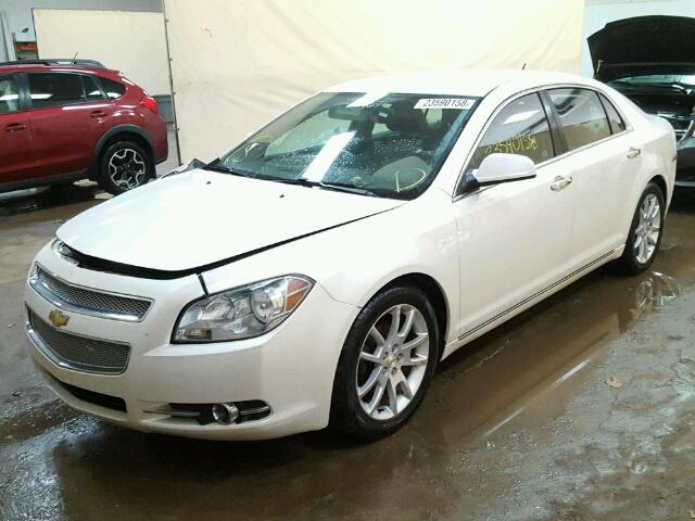 1G1ZE5E19BF234024 - 2011 CHEVROLET MALIBU LTZ WHITE photo 2