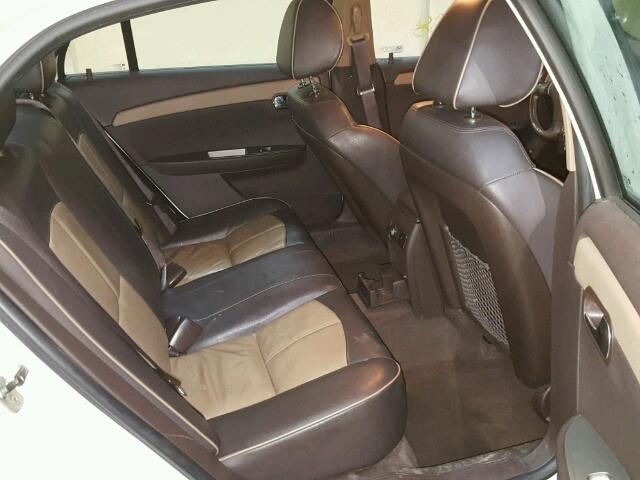 1G1ZE5E19BF234024 - 2011 CHEVROLET MALIBU LTZ WHITE photo 6