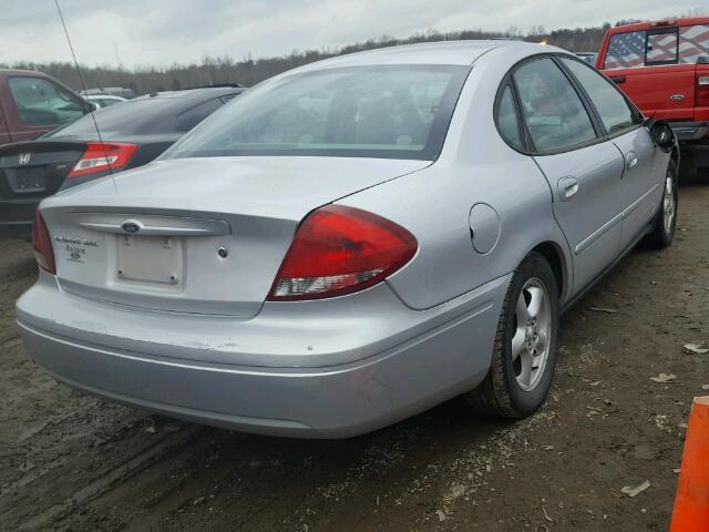 1FAFP56U75A285106 - 2005 FORD TAURUS SEL SILVER photo 4