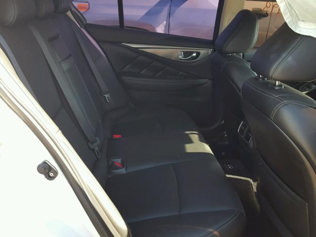 JN1BV7AP7FM330303 - 2015 INFINITI Q50 BASE Blanco foto 6