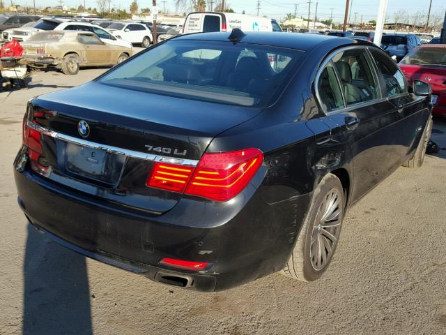 WBAKB4C59CC575523 - 2012 BMW 740 LI BLACK photo 4