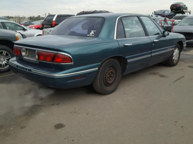 1G4HR52K7VH407743 - 1997 BUICK LESABRE LI GREEN photo 4