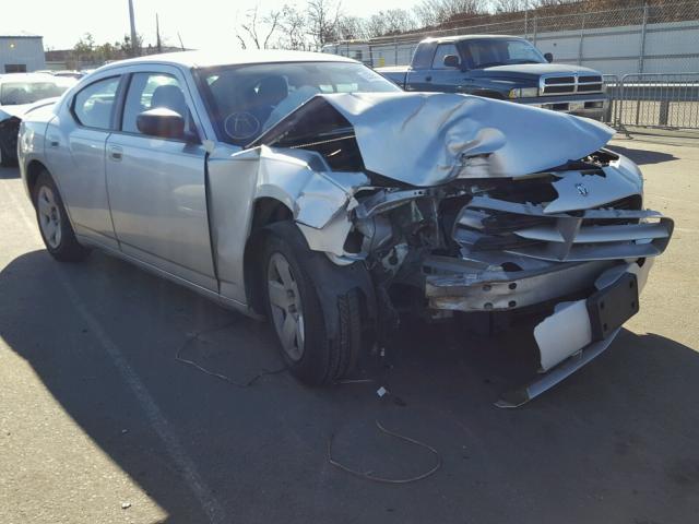 2B3KA43R28H102027 - 2008 DODGE CHARGER SILVER photo 1