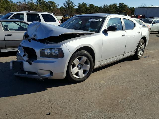 2B3KA43R28H102027 - 2008 DODGE CHARGER SILVER photo 2