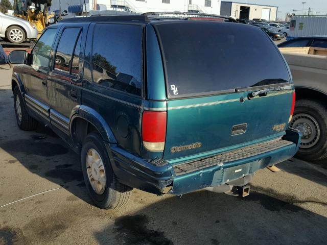 1GHDT13WXV2713833 - 1997 OLDSMOBILE BRAVADA GREEN photo 3