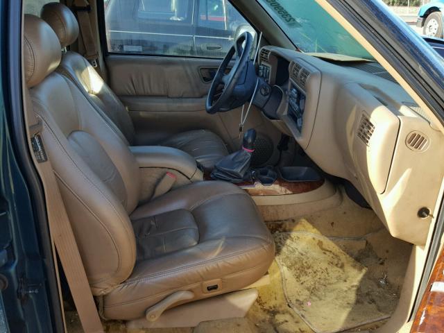 1GHDT13WXV2713833 - 1997 OLDSMOBILE BRAVADA GREEN photo 5