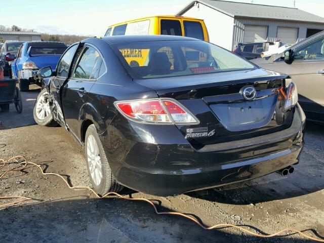 1YVHZ8CH5A5M40190 - 2010 MAZDA 6 I BLACK photo 3