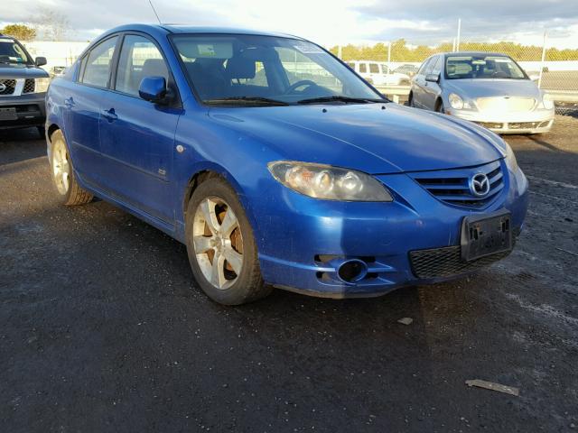 JM1BK323951233839 - 2005 MAZDA 3 S BLUE photo 1