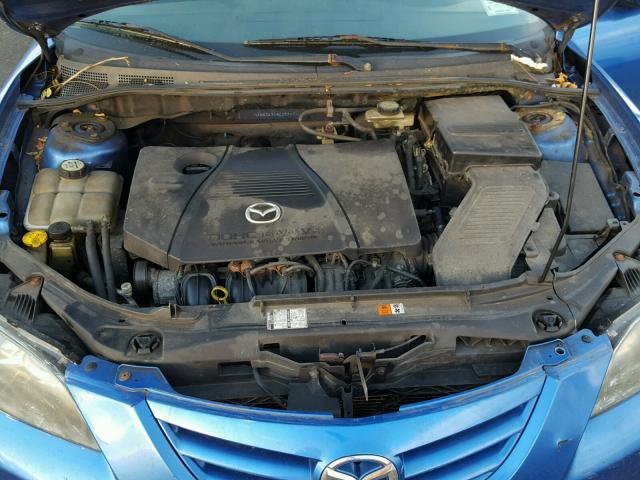 JM1BK323951233839 - 2005 MAZDA 3 S BLUE photo 7