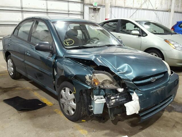 KNADC125X36239206 - 2003 KIA RIO GREEN photo 1