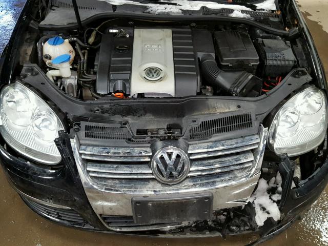 3VWRJ71K88M153390 - 2008 VOLKSWAGEN JETTA WOLF BLACK photo 7