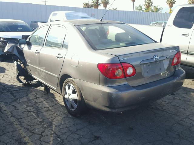 1NXBR32E26Z606809 - 2006 TOYOTA COROLLA CE GRAY photo 3