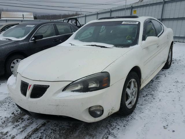 2G2WS522941215570 - 2004 PONTIAC GRAND PRIX WHITE photo 2