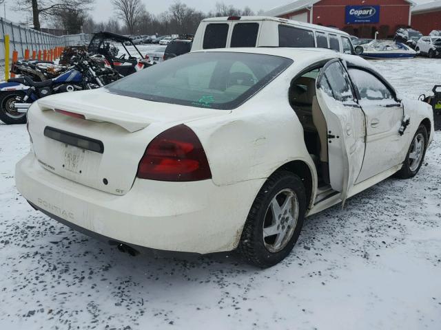 2G2WS522941215570 - 2004 PONTIAC GRAND PRIX WHITE photo 4