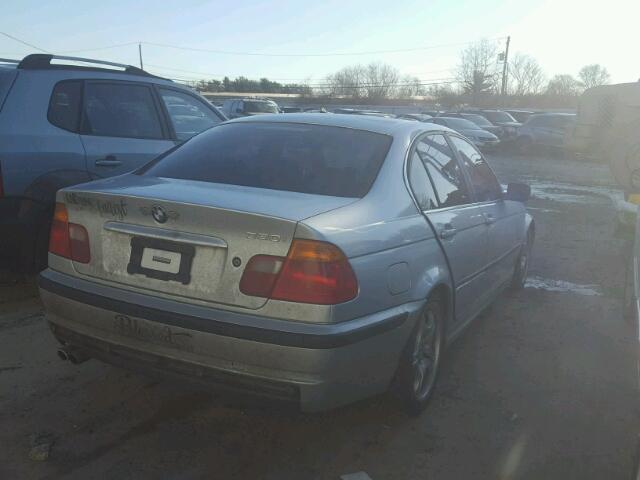 WBAAV53431JR78535 - 2001 BMW 330 I SILVER photo 4