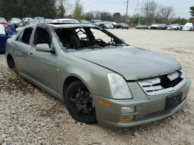 1G6DC67A450206894 - 2005 CADILLAC STS GREEN photo 1