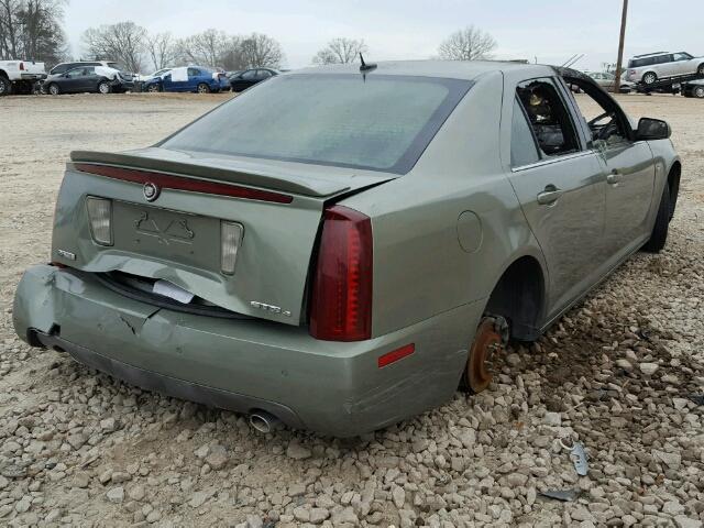 1G6DC67A450206894 - 2005 CADILLAC STS GREEN photo 4