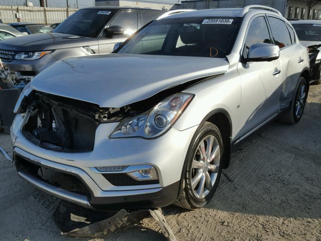 JN1BJ0RP6GM230606 - 2016 INFINITI QX50 SILVER photo 2