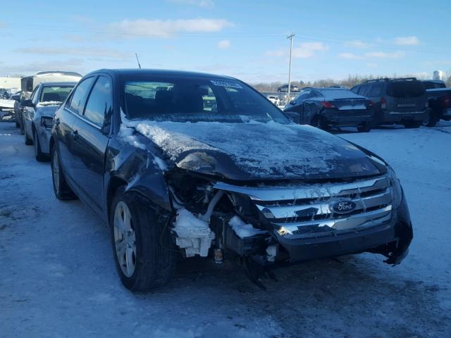 3FAHP0HA7CR144943 - 2012 FORD FUSION SE BLUE photo 1