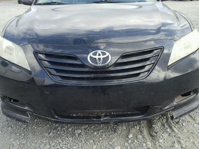 4T1BE46K49U316416 - 2009 TOYOTA CAMRY BASE BLACK photo 9