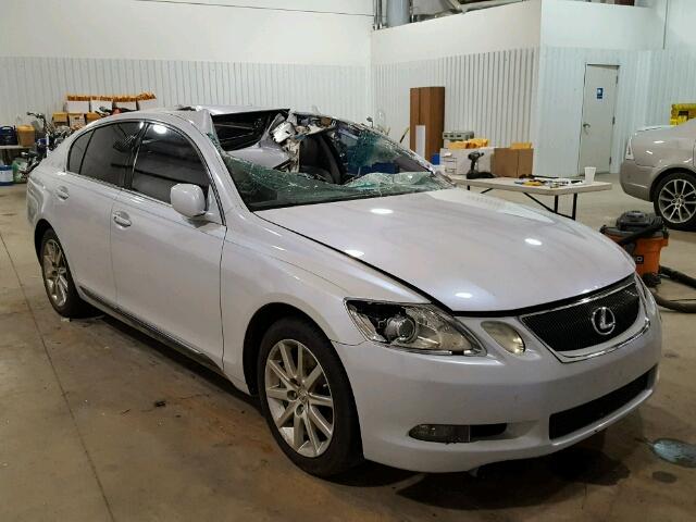 JTHBE96S270008276 - 2007 LEXUS GS 350 WHITE photo 1