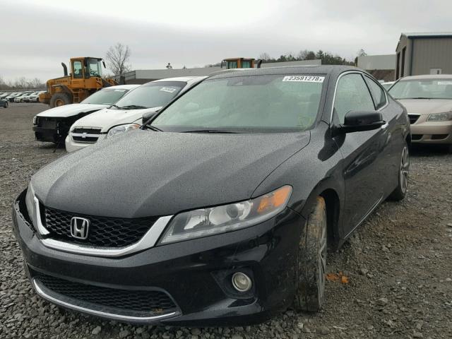 1HGCT2B87FA003601 - 2015 HONDA ACCORD EXL BLACK photo 2