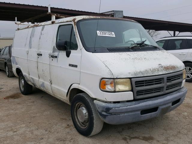 2B7HB21X2RK547383 - 1994 DODGE RAM VAN B2 WHITE photo 1