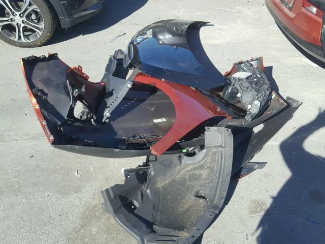 WBY1Z4C55FV502862 - 2015 BMW I3 REX ORANGE photo 9