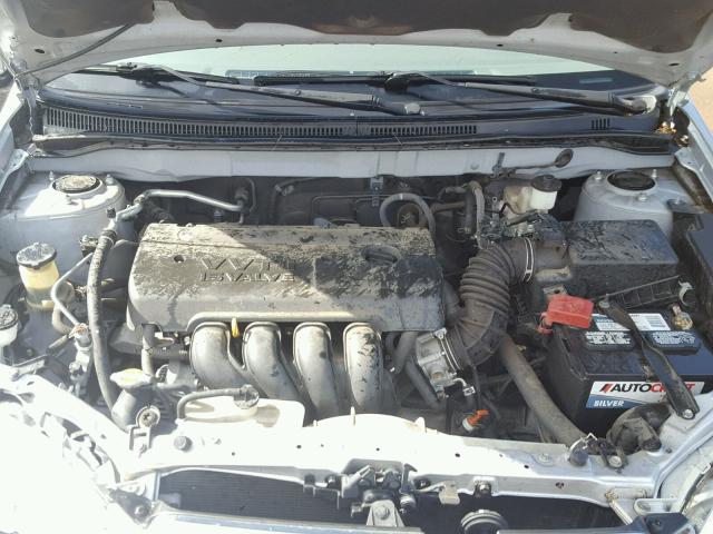 2T1BR32E57C717177 - 2007 TOYOTA COROLLA CE SILVER photo 7