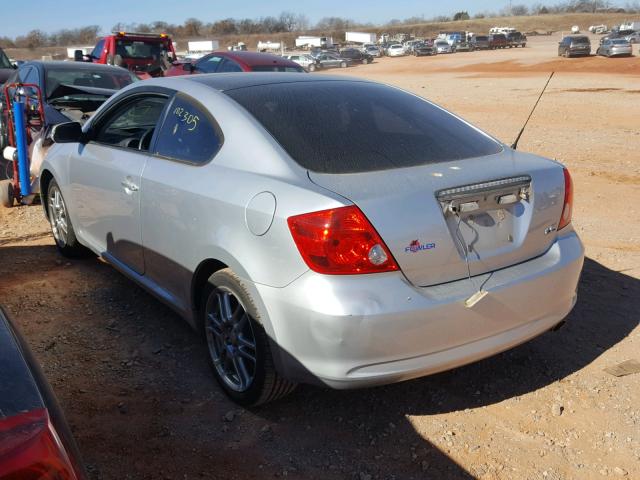 JTKDE167760102765 - 2006 TOYOTA SCION TC SILVER photo 3